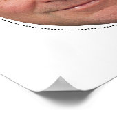 Poster Découpe de Masque Tim Kaine (Coin)