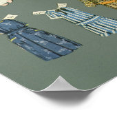 Poster Découpe poupée et vêtements, fin des années 1920-d (Coin)