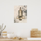 Poster Découverte de la navette spatiale (Cuisine)