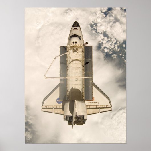 Poster Découverte de la navette spatiale (Devant)