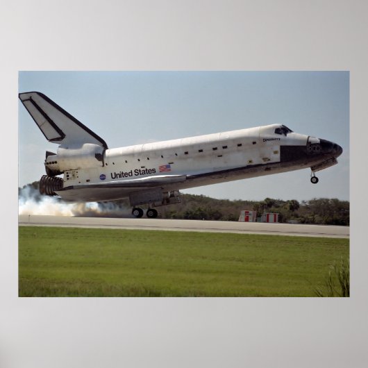 Poster Découverte de la navette spatiale (Devant)