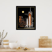 Poster Découverte de la navette spatiale (Cuisine)