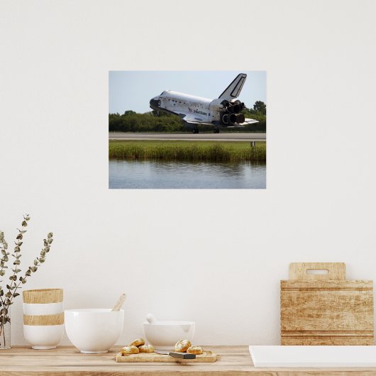 Poster Découverte de la navette spatiale (Cuisine)