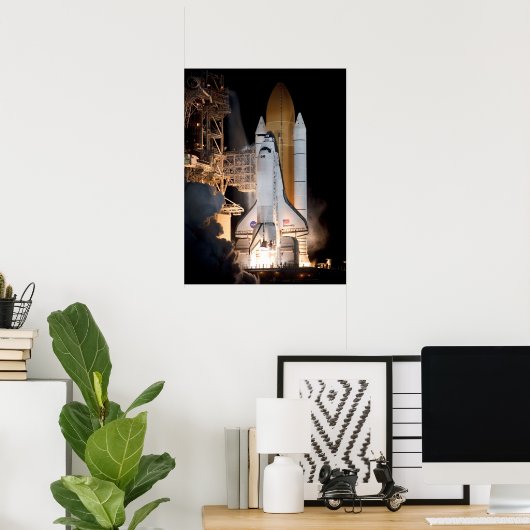 Poster Découverte de la navette spatiale (Bureau à domicile)