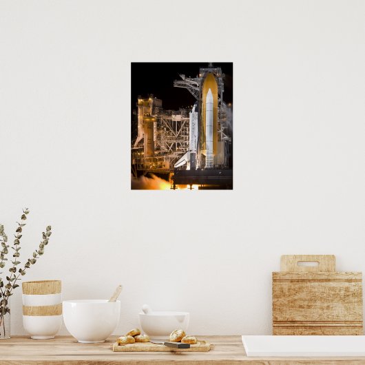 Poster Découverte de la navette spatiale (Cuisine)