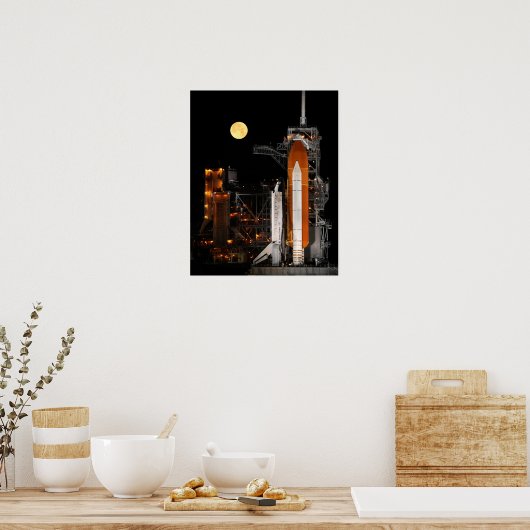 Poster Découverte de la navette spatiale (STS-119) (Cuisine)