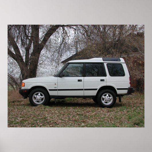 Poster Découverte de Land Rover (Devant)