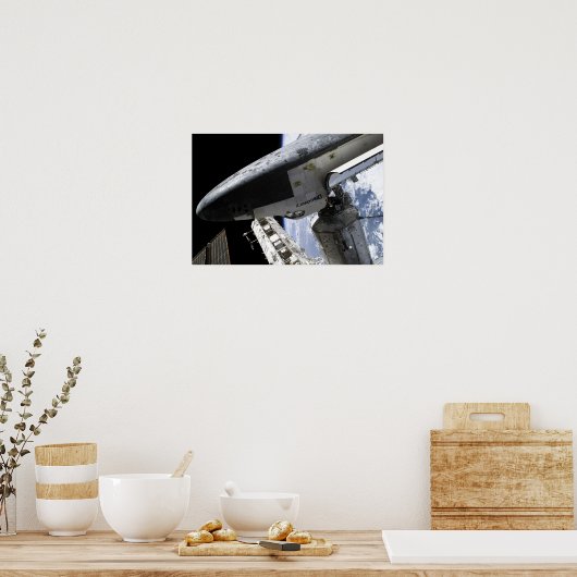 Poster Découverte de navette spatiale ancrée (Cuisine)