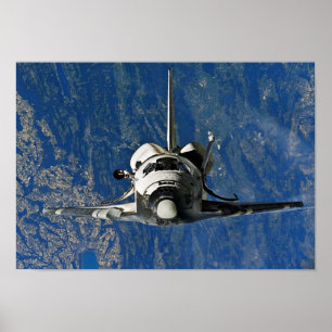 Poster Découverte de navette spatiale en approche de l'IS