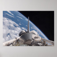 Découverte de navette spatiale rétropassée par la