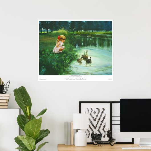 Poster Découverte du matin (Bureau à domicile)