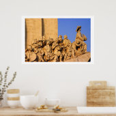 Poster Découvertes Détail du monument, Lisbonne Portugal (Cuisine)