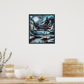 Poster Découvrez Au-delà d'un art imaginaire avec un chât (Cuisine)