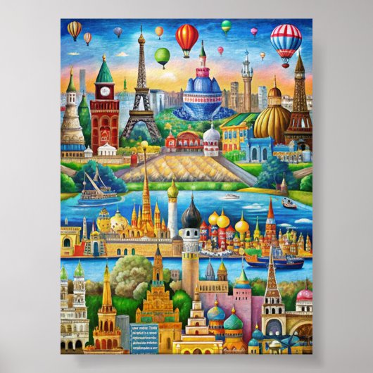 Poster Découvrez la beauté de la diversité culturelle (Devant)