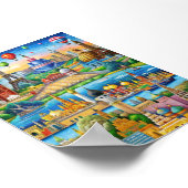 Poster Découvrez la beauté de la diversité culturelle (Coin)