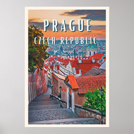 Poster Découvrez la Beauté de Prague (Devant)