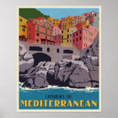 Poster Découvrez la Méditerranée (Devant)