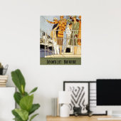 Poster Découvrez la vie : Bon Voyage (Bureau à domicile)