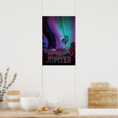 Poster Découvrez Les Puissants Aurores De JUPITER NASA JP (Cuisine)