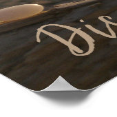 Poster Découvrez les roches balancées de la chiropratique (Coin)