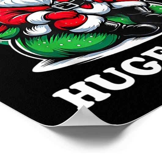 Poster Découvrez Mon immense sac Père Noël Noël 2024 2 (Coin)