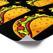 Poster Découvrez Mon Pack Six Taco Drôle Cinco De Mayo Fi (Coin)