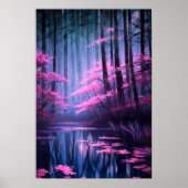 Poster Découvrir la splendeur cachée de la flore rose (Devant)