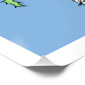 Poster Découvrir les Halls avec des vaches et Holly (Coin)