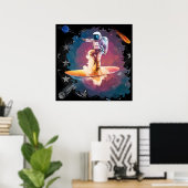 Poster Découvrir l'Univers (Bureau à domicile)
