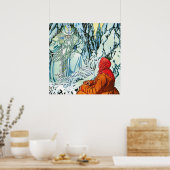 Poster “Ded Moroz” or “Father Frost” by Ivan Bilibin (Cuisine)