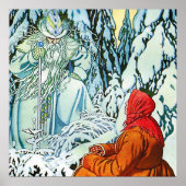 Poster “Ded Moroz” or “Father Frost” by Ivan Bilibin (Devant)