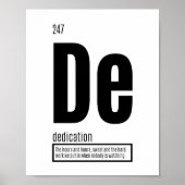 Poster Dédication - Éléments fondamentaux du succès (Devant)