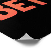 Poster Dédication pour une vie meilleure du chien (Coin)