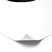 POSTER DÉDIÉ À DIEU COOL PERSONNALISABLE NOIR TEXTE (Coin)