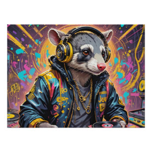 POSTER DEE JAY OPOSSUM 8