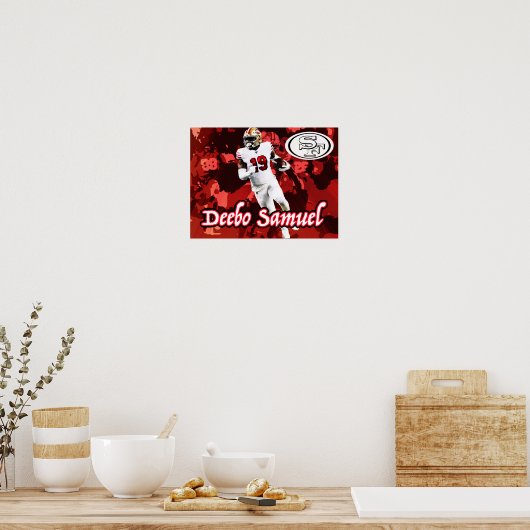 Poster Deebo Samuel (Cuisine)