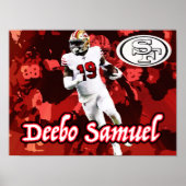 Poster Deebo Samuel (Devant)
