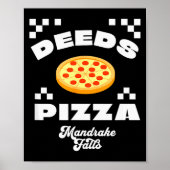 Poster Deeds Zza - Man Falls  (Devant)