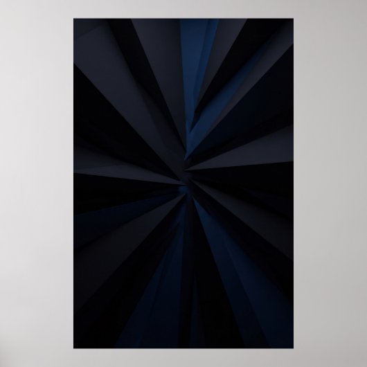 Poster Deep Blue Vortex (Devant)