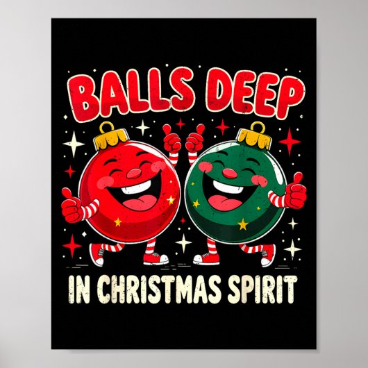 Poster Deep In Christmas Srit Funny Ornament  (Devant)