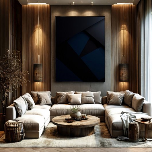 Poster Deep Night Geometry