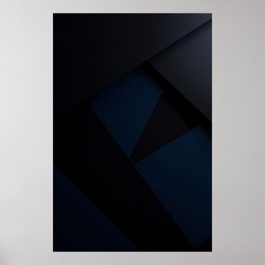 Poster Deep Night Geometry (Devant)