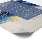 Poster Deep Peace Irish / Citation de bénédiction gaéliqu (Coin)