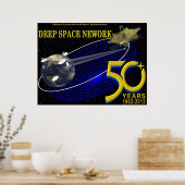 Poster DEEP SPACE NETWORK 50th Anniversary (Cuisine)
