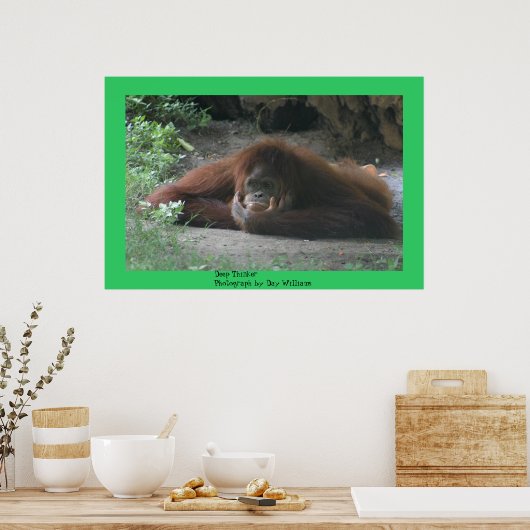 Poster Deep Thinker (Cuisine)