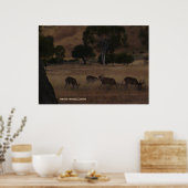 Poster Deer à Hills (Cuisine)