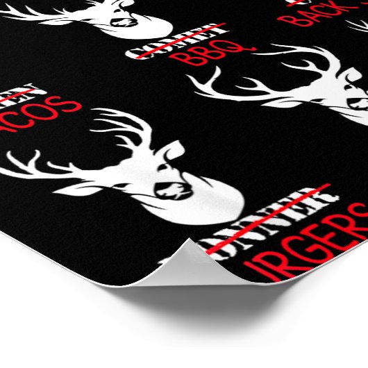 Poster Deer Hunting Gift Hunter Of All Santa's Reindeer (Coin)