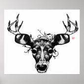 Poster "Deer John" (Devant)