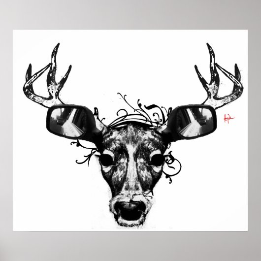 Poster "Deer John" (Devant)