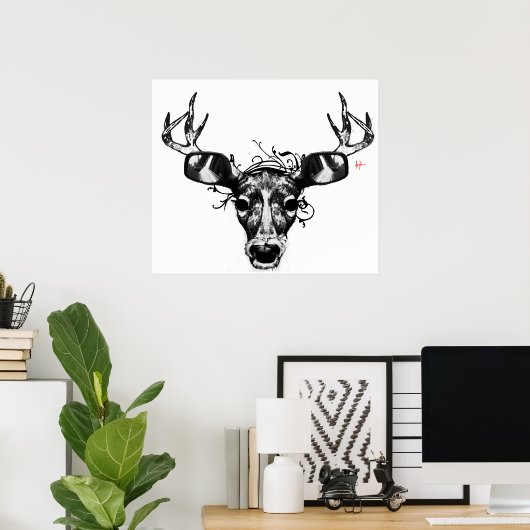 Poster "Deer John" (Bureau à domicile)